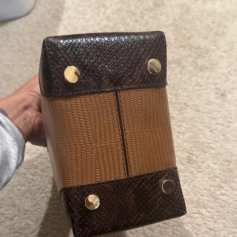 Michael Kors Tan and Brown Mini Bucket Bag - Picture 6 of 9